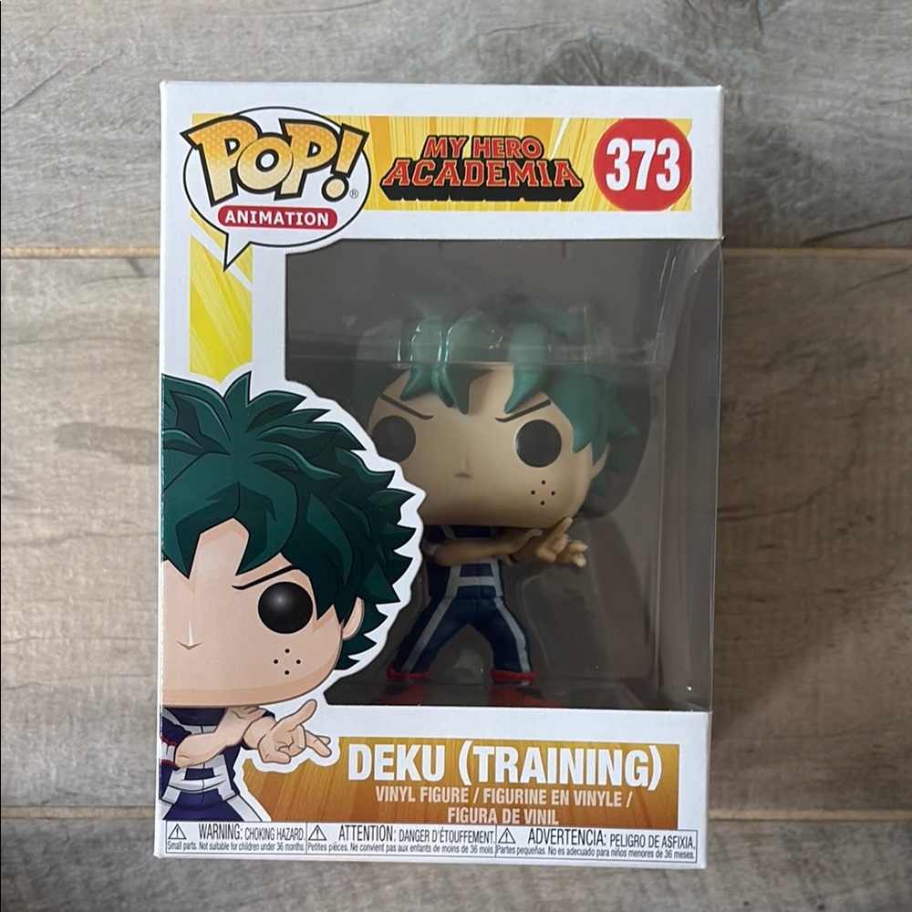 Funko Pop! Deku (Training) Vinyl Figure - Green and Blue